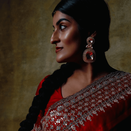 Saira Pendant Set - Ambraya Polki