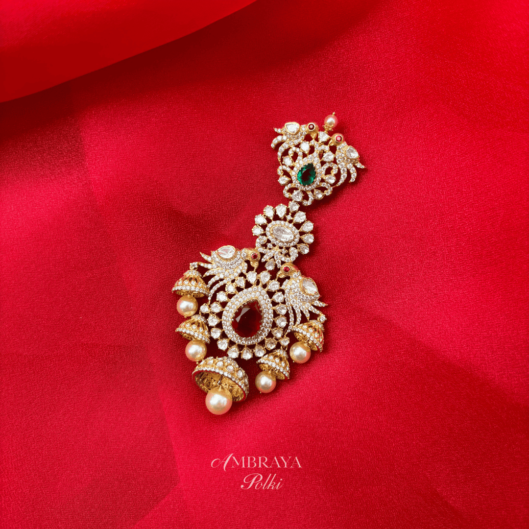 Ranya Pendant - Ambraya Polki