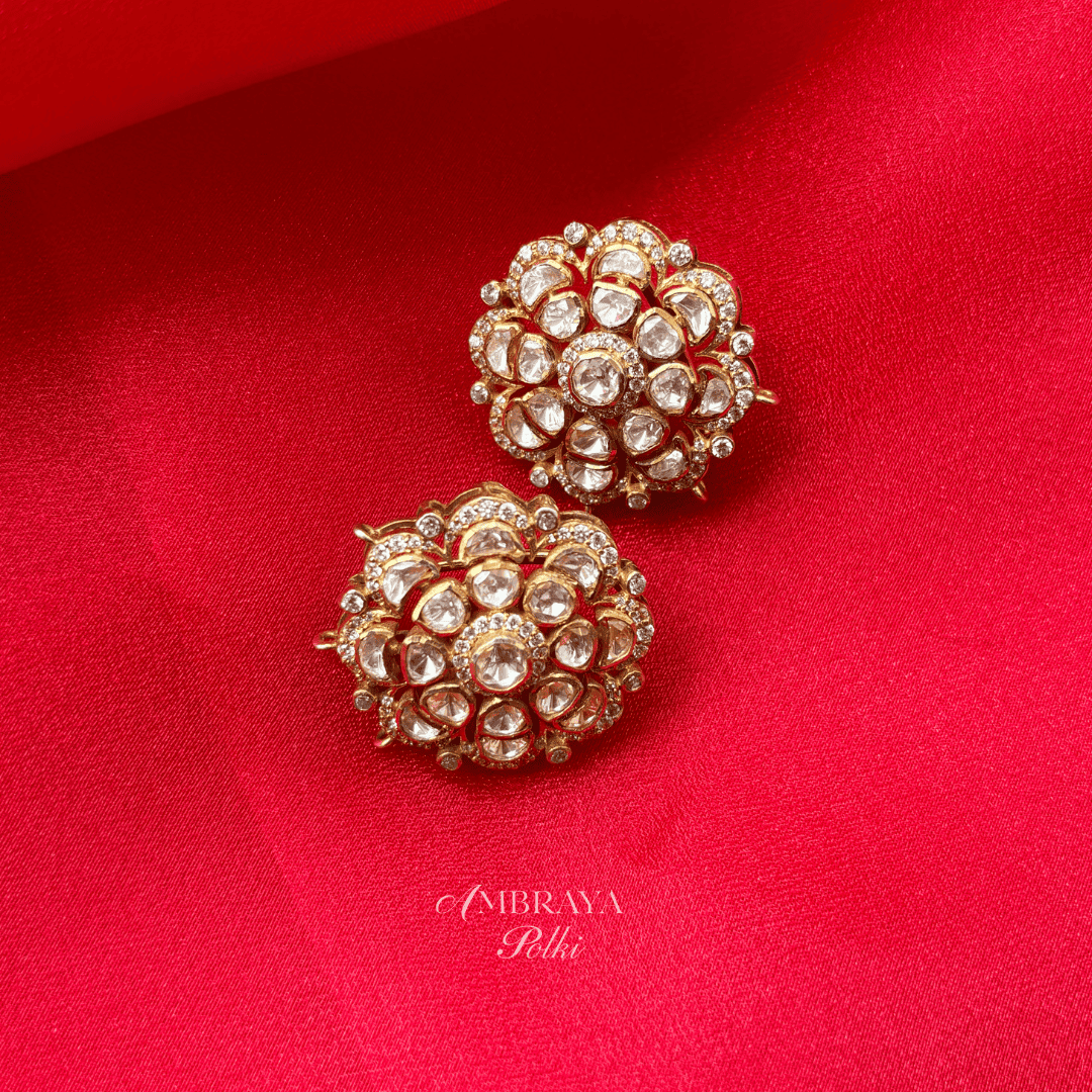 Sohvi Earrings - Ambraya Polki