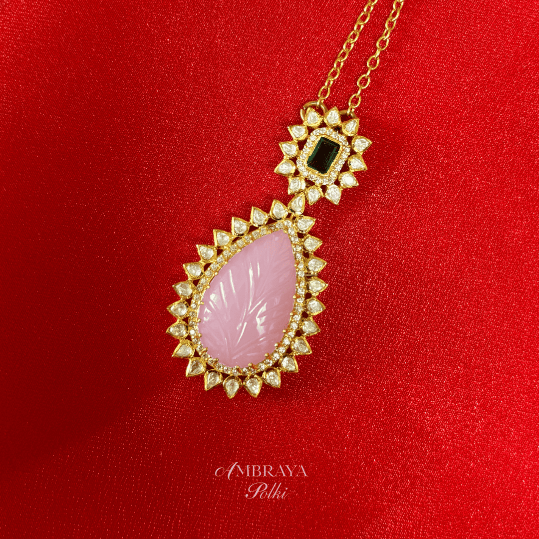Tara Pendant - Ambraya Polki