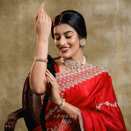 Tamika Lotus Earrings - Ambraya Polki