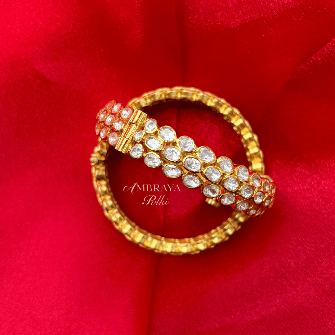 Vanya Bangle (Pair) - Ambraya Polki