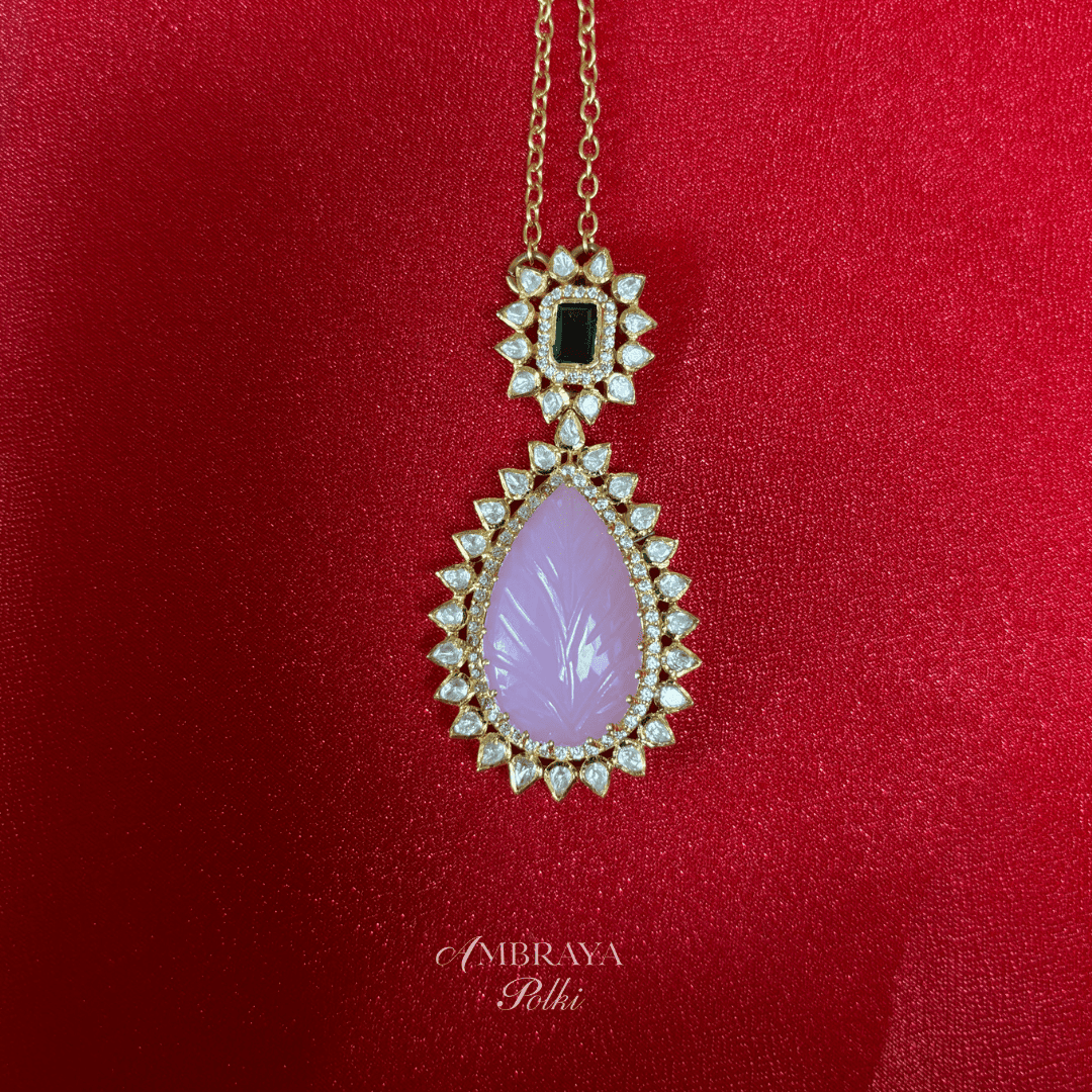Tara Pendant - Ambraya Polki