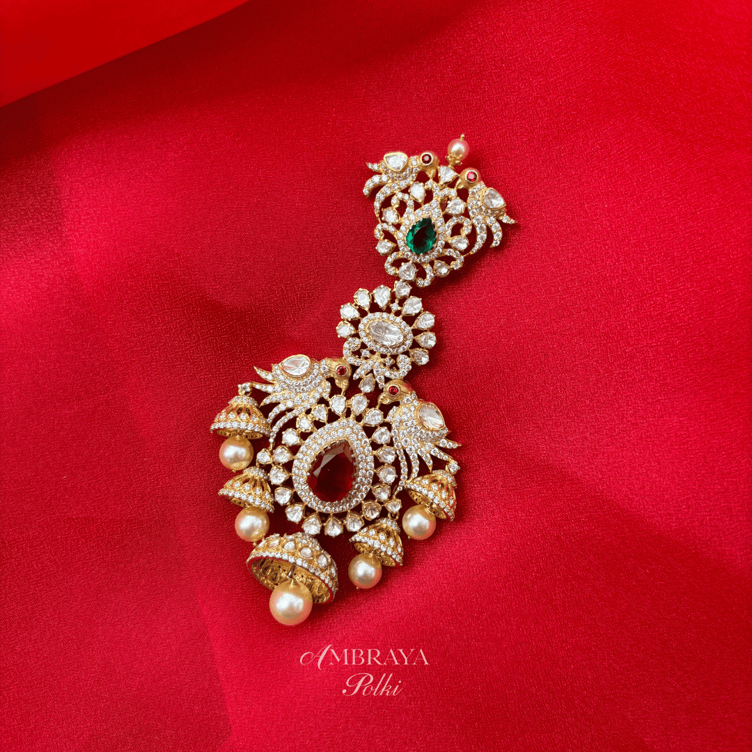 Ranya Pendant - Ambraya Polki