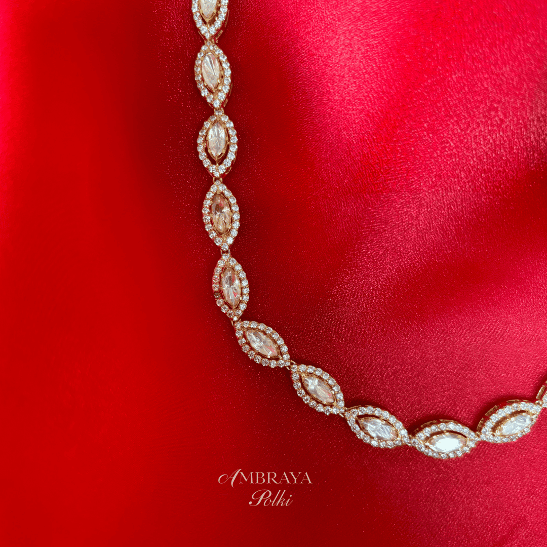 Siya Necklace - Ambraya Polki