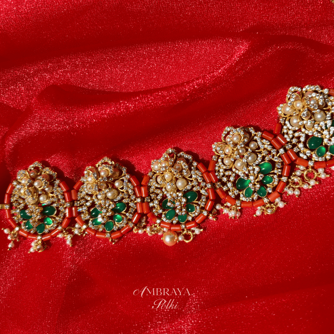 Niara Necklace Set - Ambraya Polki