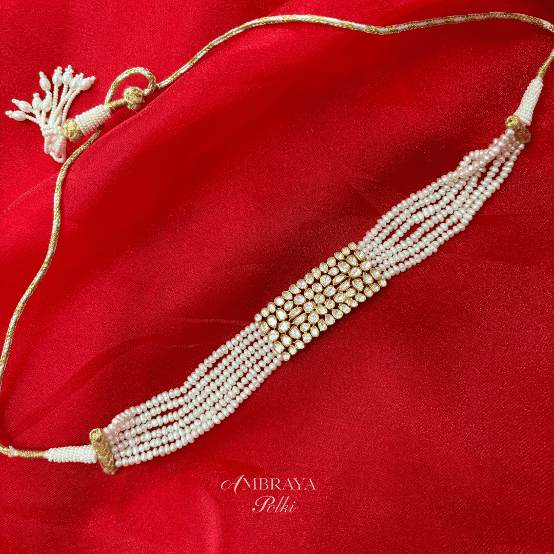 Mayra Choker Necklace - Ambraya Polki