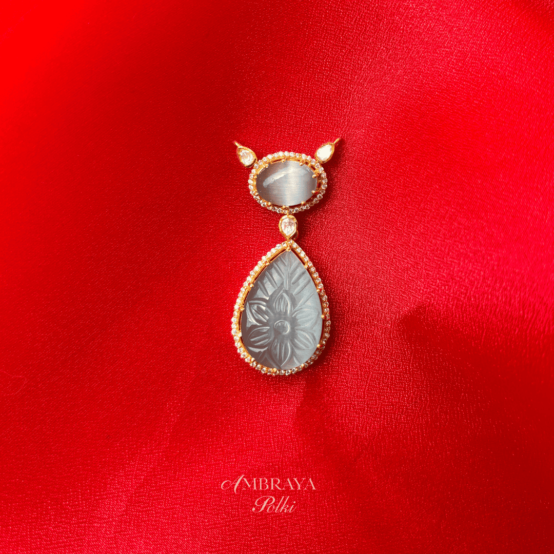 Nisha Pendant - Ambraya Polki