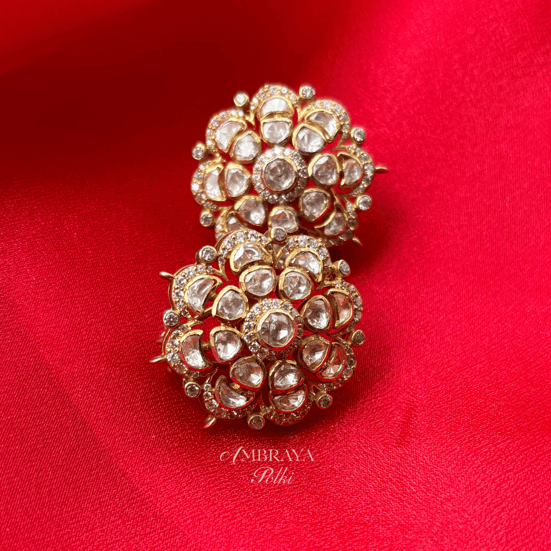 Sohvi Earrings - Ambraya Polki