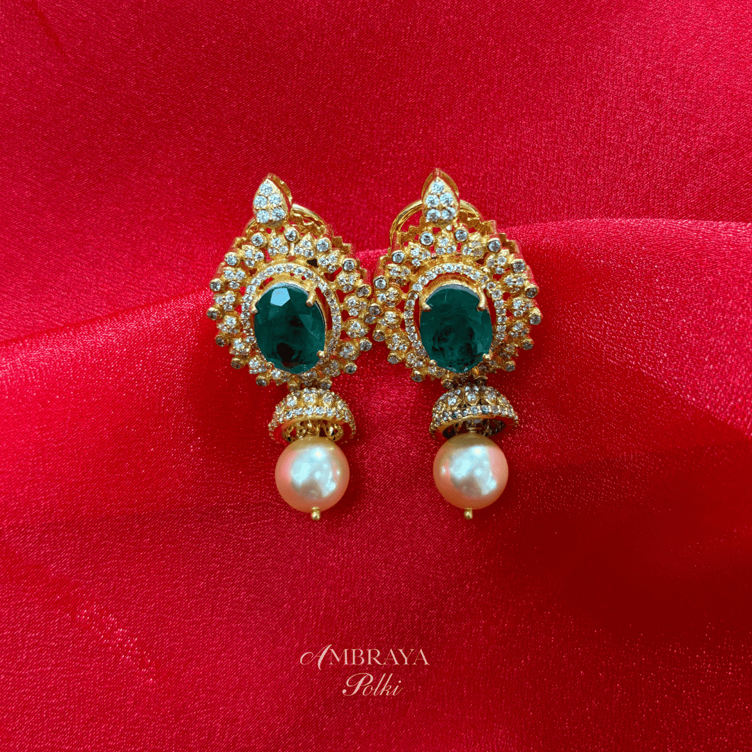 Nitya Necklace Set - Ambraya Polki