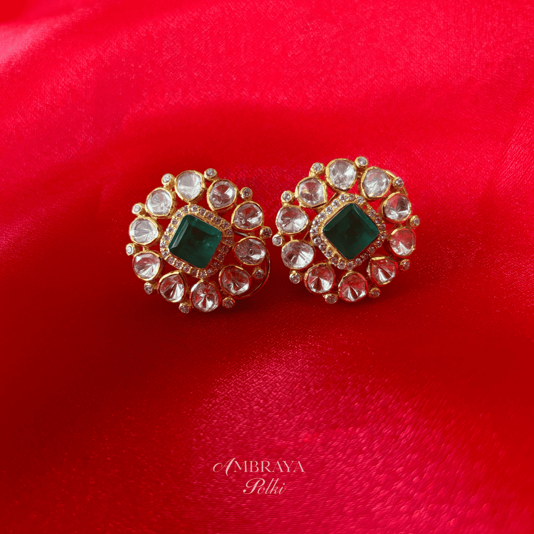Sehere Earrings - Ambraya Polki