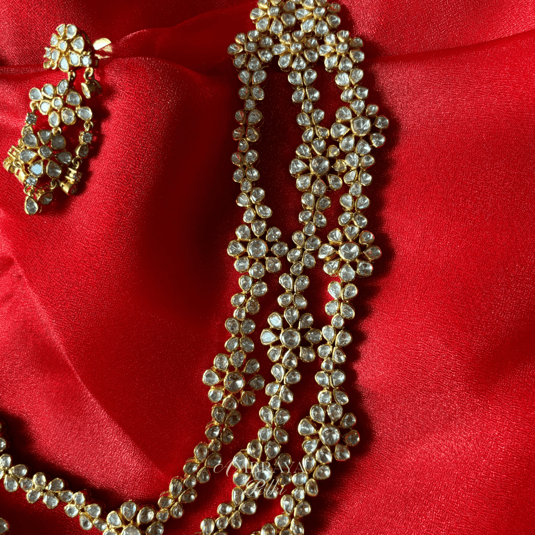Arna Necklace - Ambraya Polki