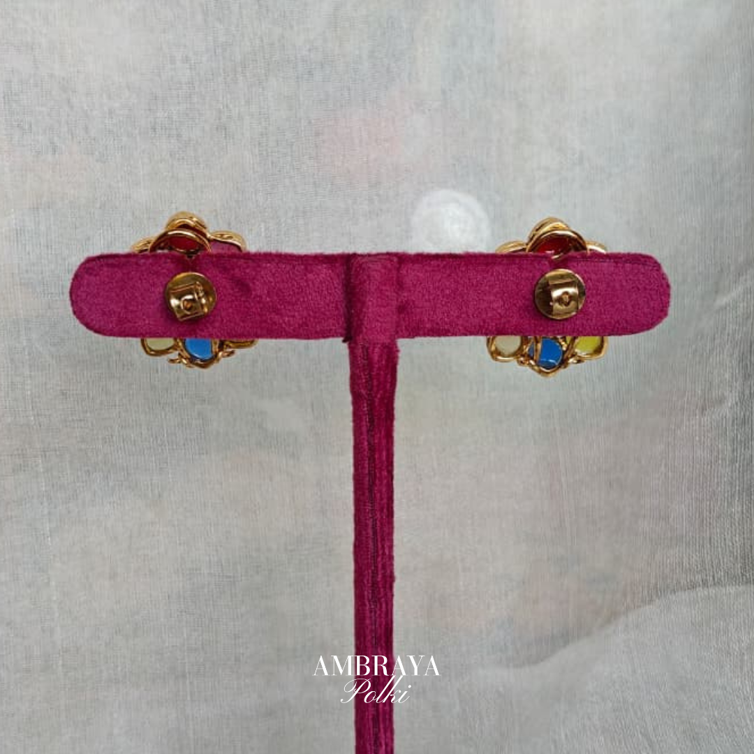 Navratan Risa Earrings