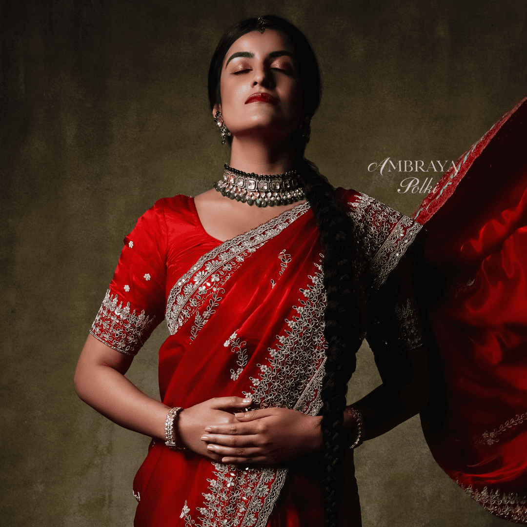 Nurvi Necklace Set - Ambraya Polki