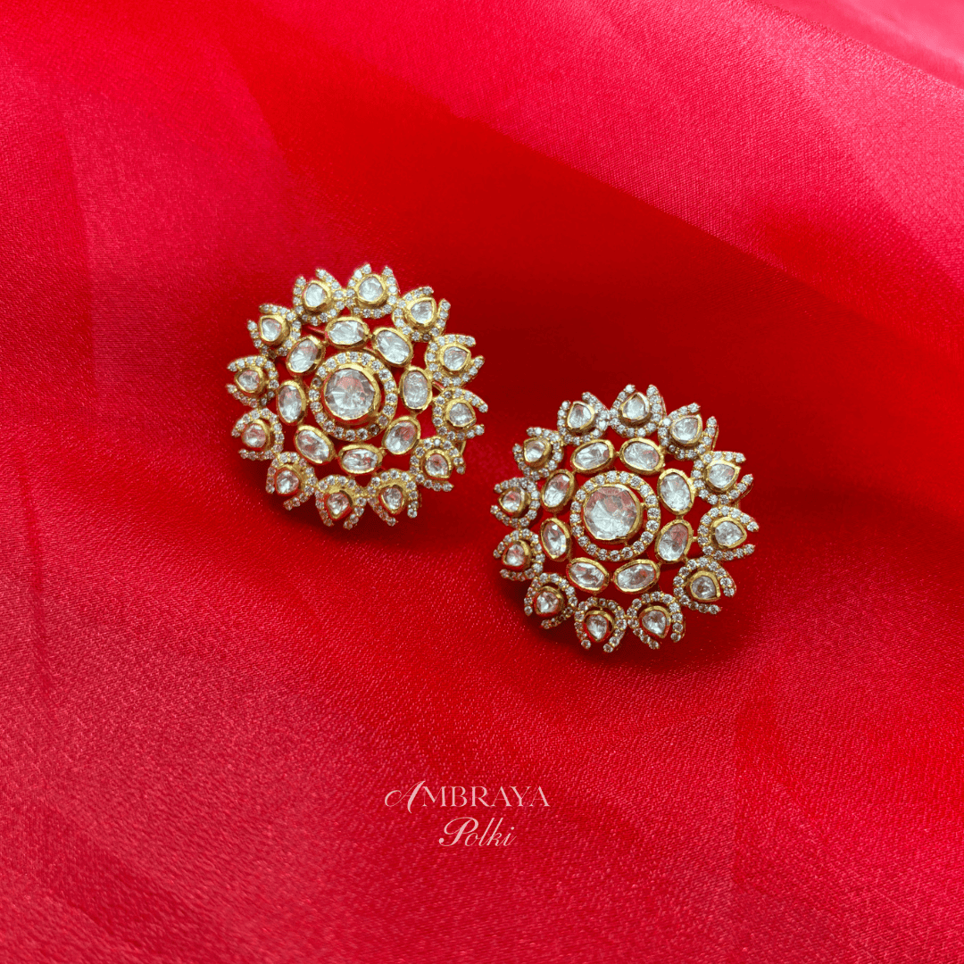 Tamika Necklace Set - Ambraya Polki