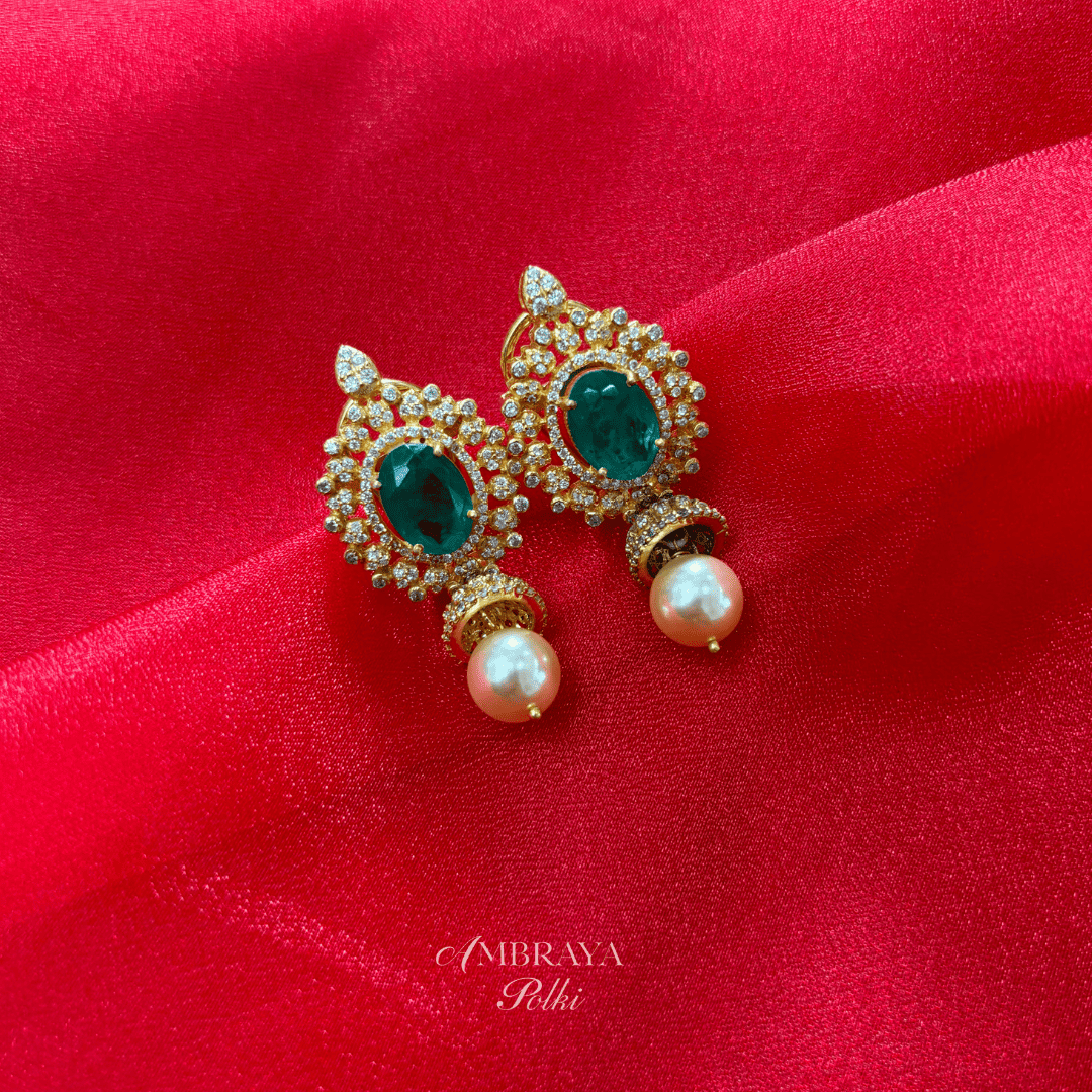 Nitya Necklace Set - Ambraya Polki