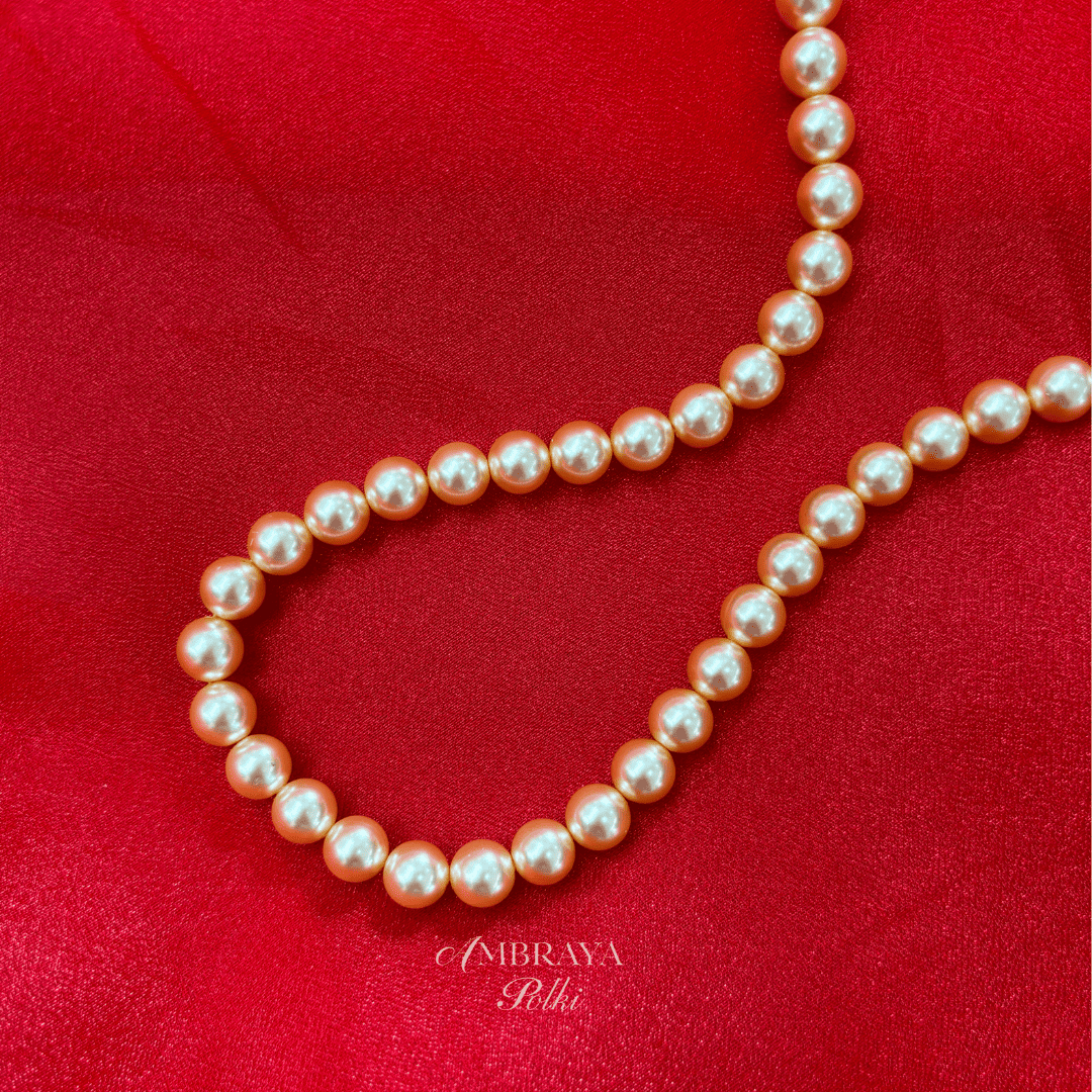 Tiana Pearl Necklace - Ambraya Polki
