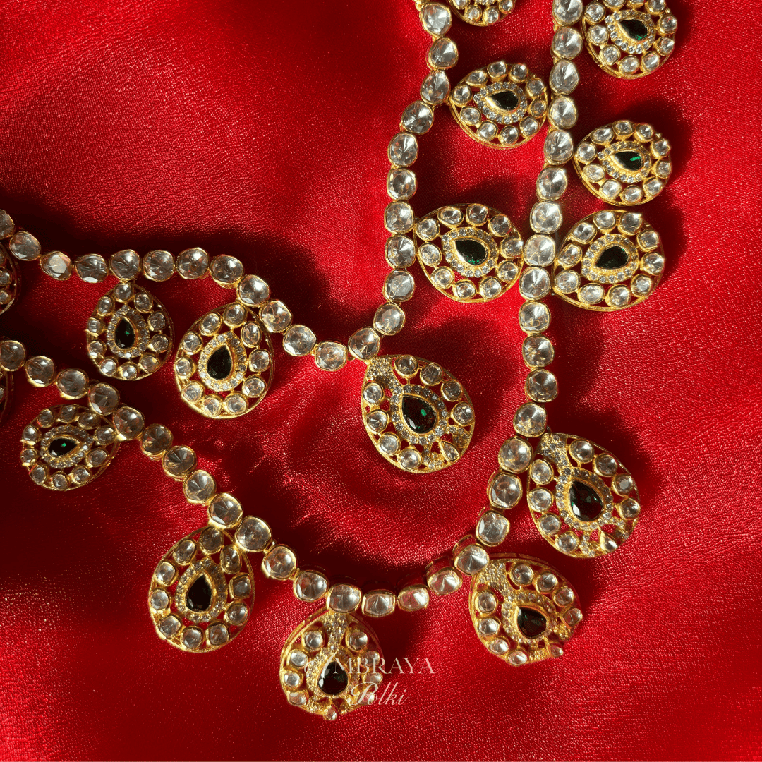 Tanvika Necklace - Ambraya Polki