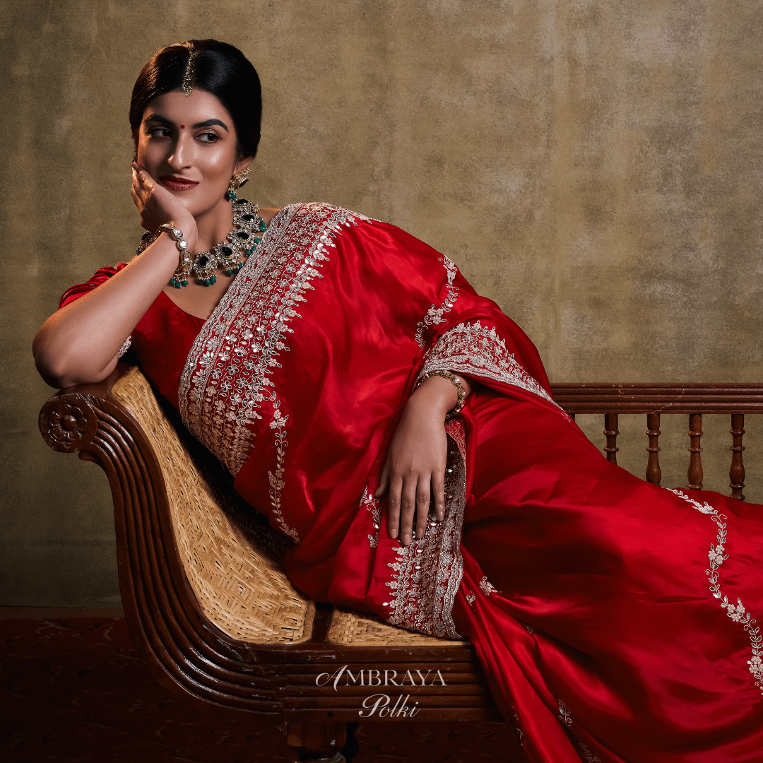 Vanmayi Necklace Set - Ambraya Polki