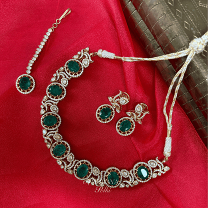 Miraya Maang Tikka - Ambraya Polki