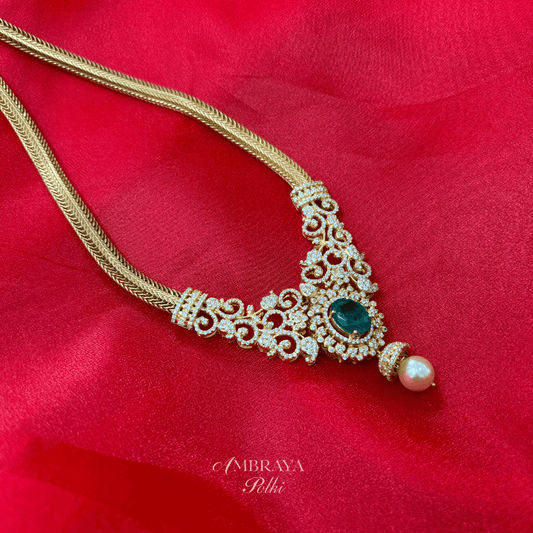 Nitya Necklace - Ambraya Polki