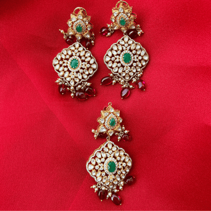 Prana Pendant Set - Ambraya Polki