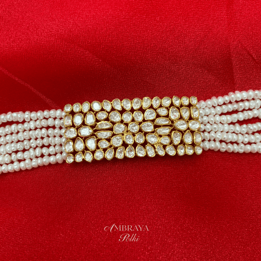 Mayra Choker Necklace - Ambraya Polki