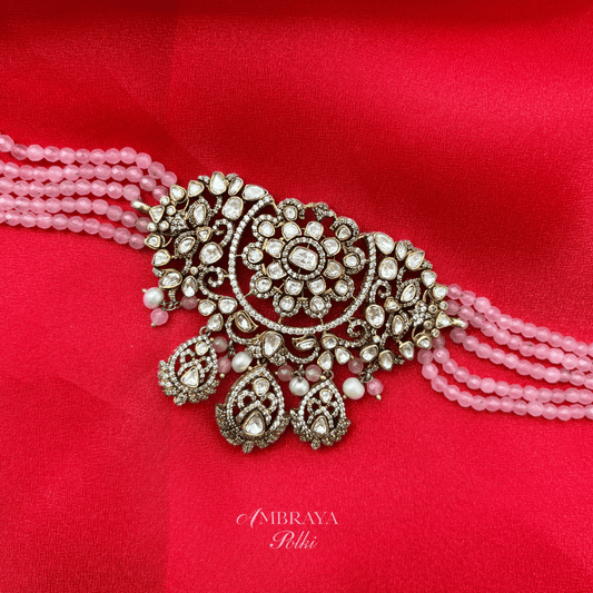 Dhiti Necklace - Ambraya Polki