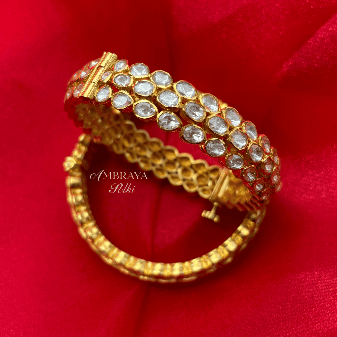 Vanya Bangle (Pair) - Ambraya Polki