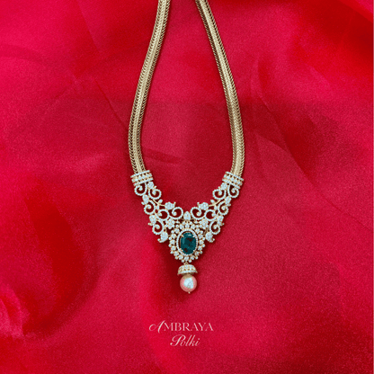 Nitya Necklace - Ambraya Polki