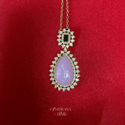 Tara Pendant - Ambraya Polki