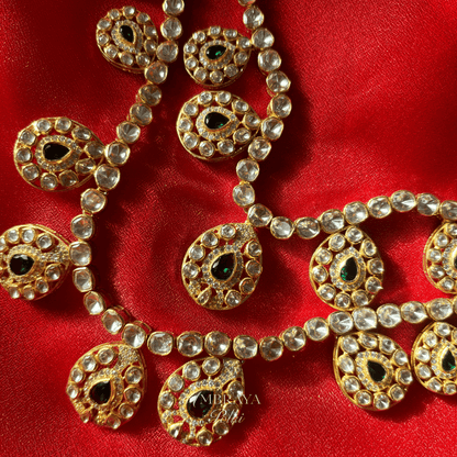 Tanvika Necklace - Ambraya Polki