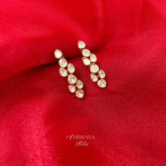 Eshani Earrings - Ambraya Polki