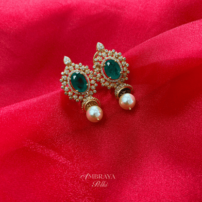 Nitya Necklace Set - Ambraya Polki