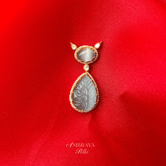 Nisha Pendant - Ambraya Polki