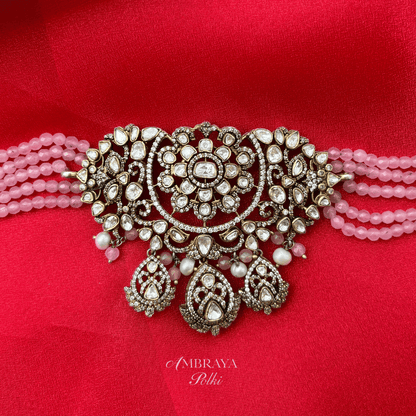 Dhiti Necklace - Ambraya Polki