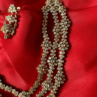 Arna Necklace - Ambraya Polki