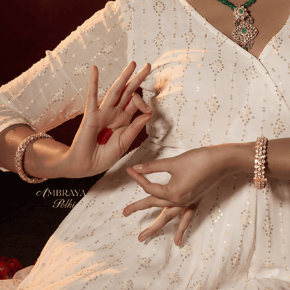 Vanya Bangle (Pair) - Ambraya Polki