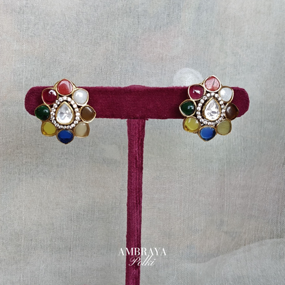 Navratan Risa Earrings