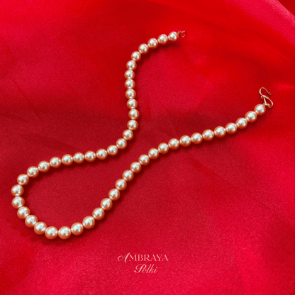 Tiana Pearl Necklace - Ambraya Polki