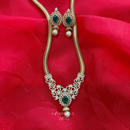 Nitya Necklace - Ambraya Polki