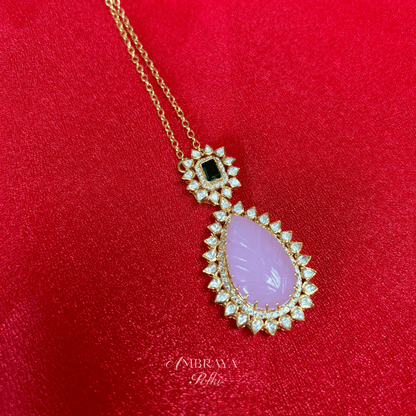 Tara Pendant - Ambraya Polki
