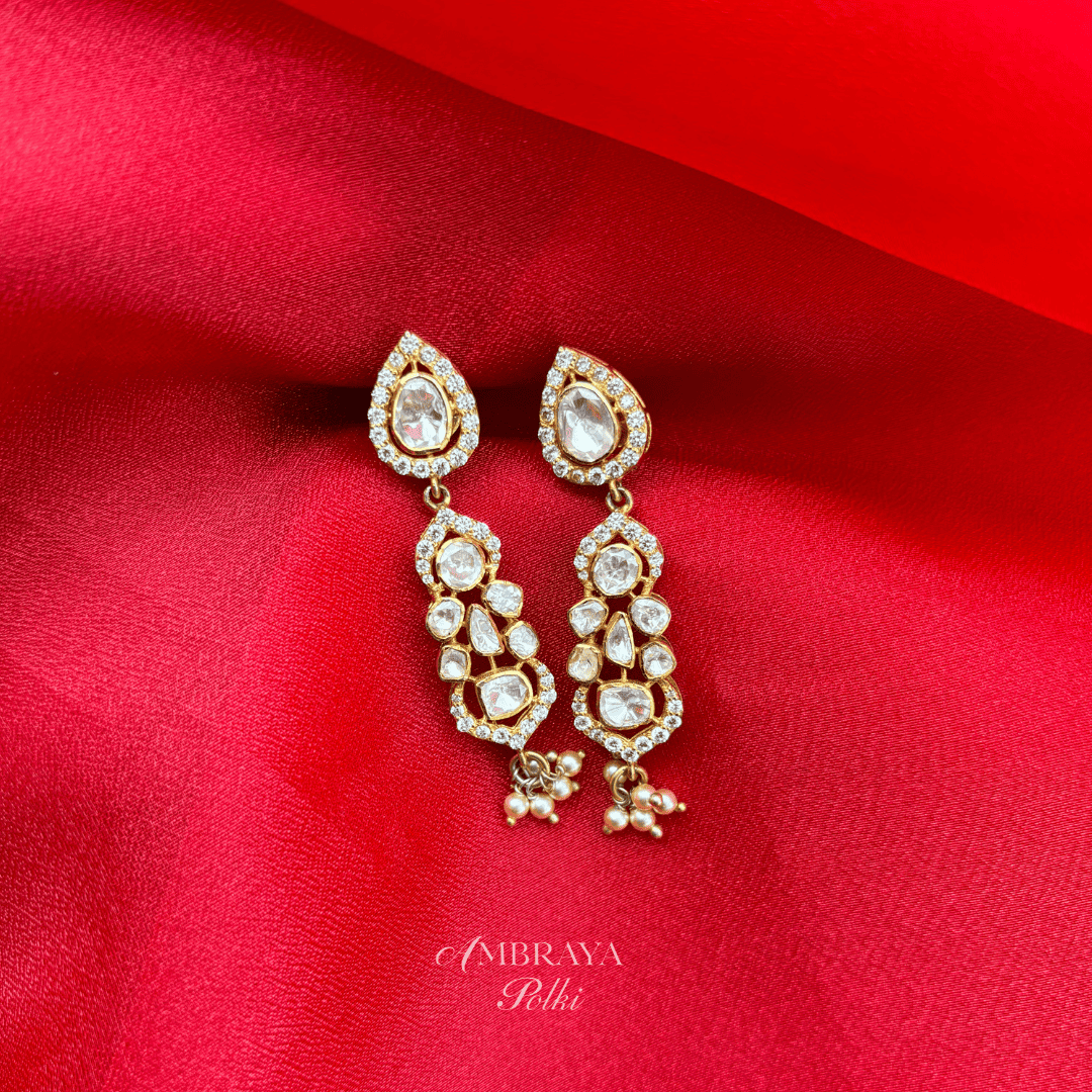 Anika Necklace Set - Ambraya Polki