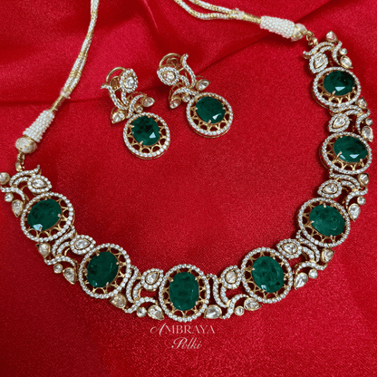 Miraya Necklace - Ambraya Polki