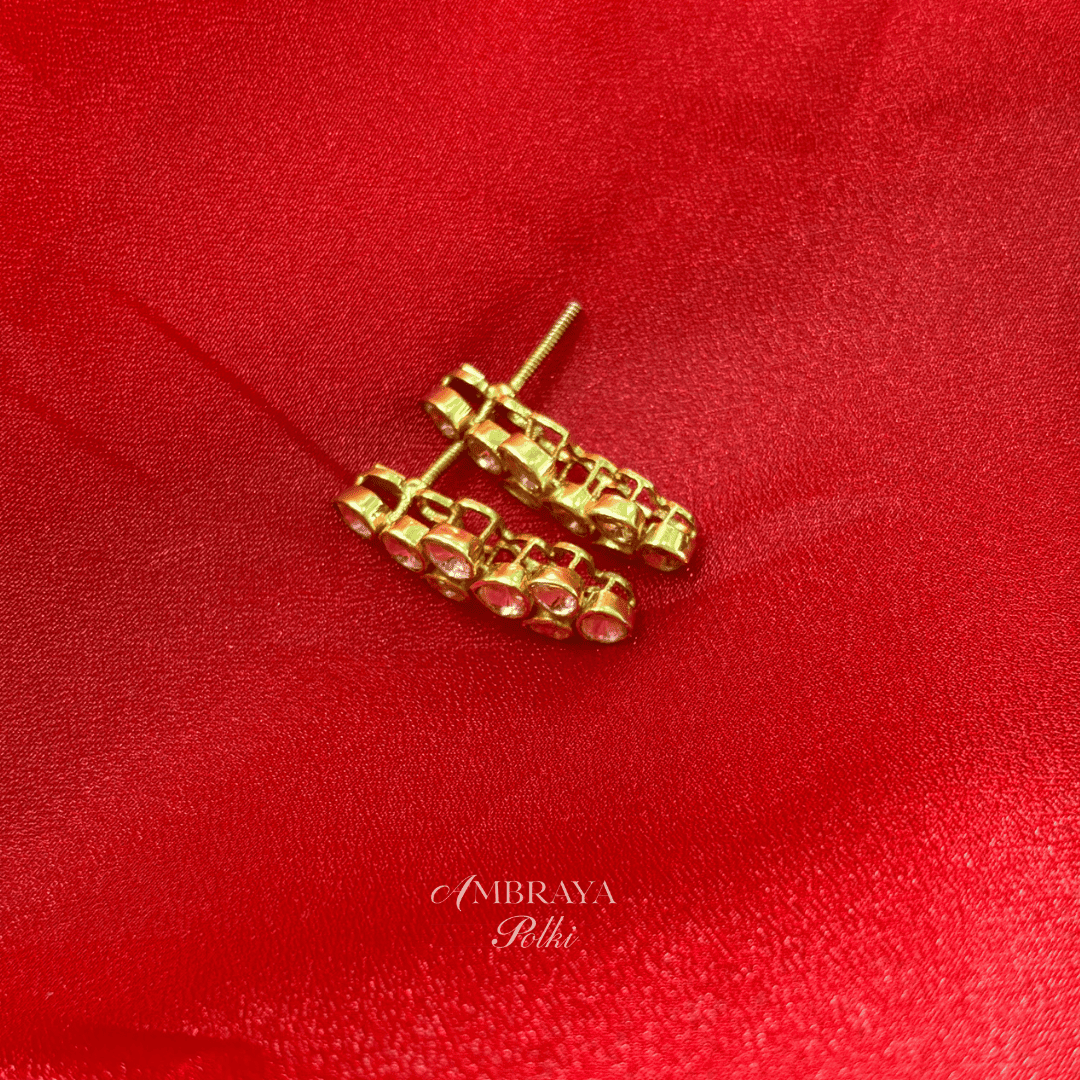 Eshani Earrings - Ambraya Polki