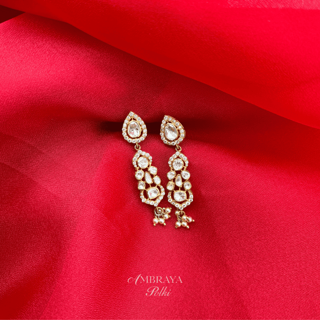Anika Necklace Set - Ambraya Polki