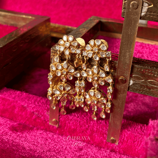 Arna Earrings - Ambraya Polki
