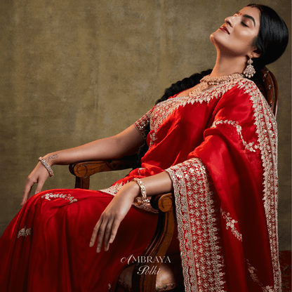 Swara Earrings - Ambraya Polki